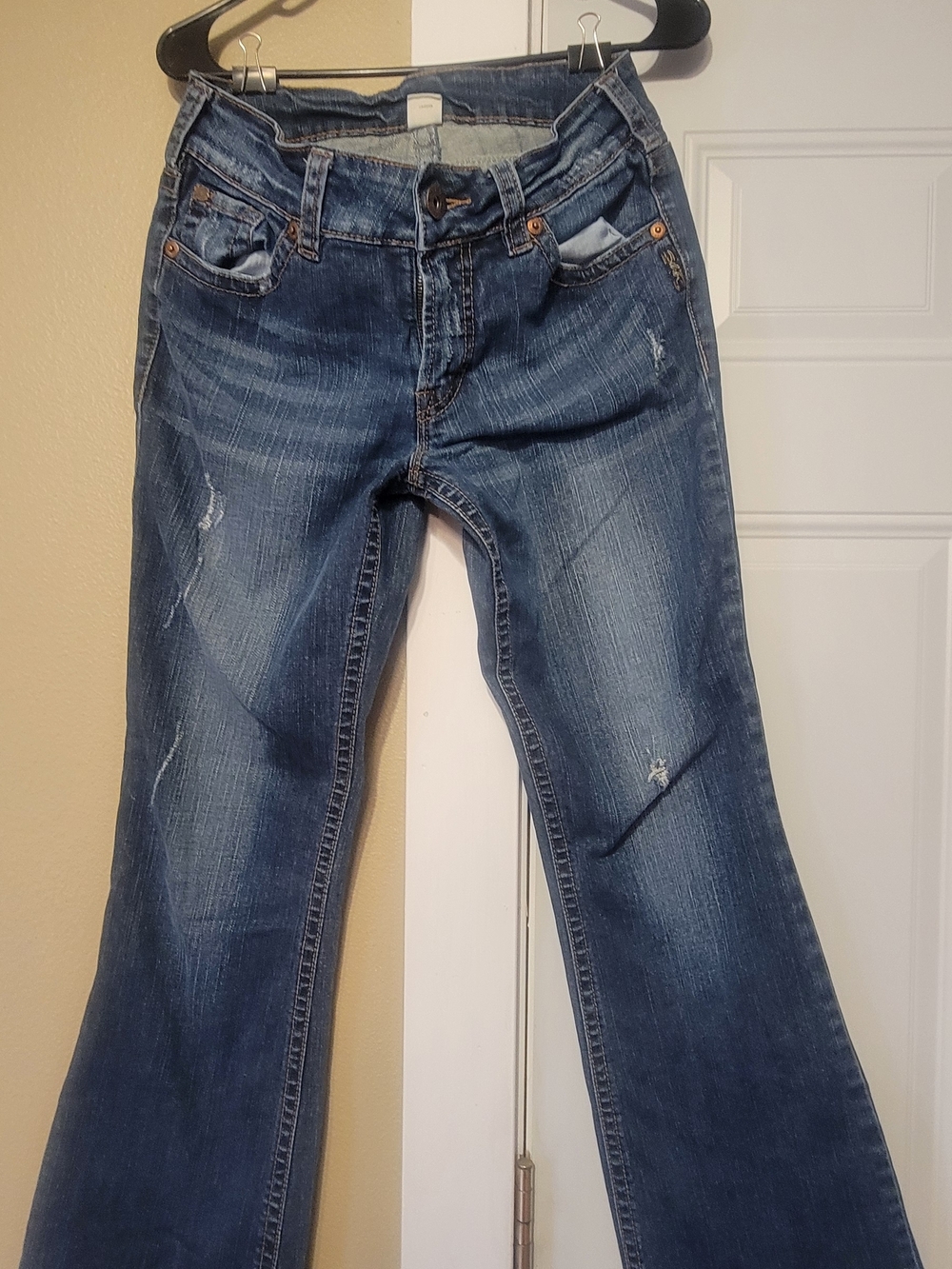 Silver Jeans Dark Blue Bootcut Jeans